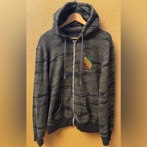 Spiritual Gangster Hoodie Camouflage L